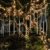 BlueFire Aufgerüstet Meteorschauer Regen Lichter, 50cm 10 Spirale Tubes 540 LEDs wasserdichte Schneefall Lichterkette für Draussen/Innenraum/Garten/Hochzeit/Party/Weihnachten Dekoration (Weiß) - 1
