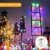 BrizLabs 50er LED Kugel Lichterkette Bunt 5M Batterie Partybeleuchtung Globe Außen, 8 Modi und Timer Funktion, Innen Weihnachtsbeleuchtung Stimmungslichter für Zimmer Hochzeit Party Deko, Mehrfarbig - 3