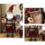 Caiyin Weihnachtsmann Weihnachtsmann Figur Puppe, Weihnachtsmann Weihnachtsfigur Figur Dekoration, Weihnachtsschmuck Für Wohnkultur | 11,8 '' | - 2