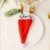 clacce 10 Stück Weihnachten Tischdeko Weihnachtsmann Hut Bestecktasche Besteckbeutel Besteckhalter für Weihnachten Deko - 3
