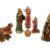 Dekoleidenschaft 11 TLG. Figuren-Set für die Weihnachtskrippe ca. 15 cm hoch, mit Jesuskind, Maria, Josef, die heiligen 3 Könige, Hirte mit Lamm, Engel, Schaf, Esel und Rind - 2