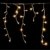 Deuba Regenlichterkette 600 LED I warm-weiß I inkl Fernbedienung I 8 Leuchtmodi I Timer I Dimmbar I In- & Outdoor Regenkette Lichterkette - 2