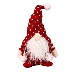 Exuberanter Weihnachtswichtel Deko Schwedische Wichtel Santa Dolls Weihnachtsfigur Wichtel Figuren Weihnachten GNOME Plüsch Gesichtslose Puppe Dekoration Kinder Geburtstagsgeschenke - 1