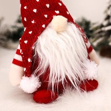 Exuberanter Weihnachtswichtel Deko Schwedische Wichtel Santa Dolls Weihnachtsfigur Wichtel Figuren Weihnachten GNOME Plüsch Gesichtslose Puppe Dekoration Kinder Geburtstagsgeschenke - 5