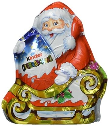 Ferrero Kinder Schokolade Weihnachtsmann mit Überraschung, 12er Pack (12 x 75 g) - 1