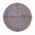 Flanacom Deko Tablett Dekoschale aus Holz - Design Holzschale Rund mit Verzierungen - Moderne Tischdekoration für die Wohnung - Tischdeko für Wohnzimmer oder Flur - Wohnaccessoires (Rund Grau) - 2