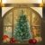 Froadp 90cm Künstlicher PVC Weihnachtsbaum Tannenbaum Kiefernadel Mit Schnee-Effekt(Schnee-Effekt, 90cm) - 3