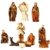 Geschenkestadl Krippenfiguren 11-teiliges Set Krippe Figuren bis 8,5 cm Weihnachten Maria Josef Jesus - 1