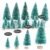 (H: 4.5cm+6.5cm+8.5cm+12.5cm) 30 Stück Mini Weihnachtsbaum Künstlich Klein Mini Tannenbaum Christbaum mit Ständer Weihnachtsdeko Weihnachten Tischdeko Winterdeko Geschenk Decoration oder Modellbau - 2