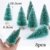 (H: 4.5cm+6.5cm+8.5cm+12.5cm) 30 Stück Mini Weihnachtsbaum Künstlich Klein Mini Tannenbaum Christbaum mit Ständer Weihnachtsdeko Weihnachten Tischdeko Winterdeko Geschenk Decoration oder Modellbau - 3