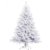 Hengda® 150CM Künstlicher Weihnachtsbaum Tannenbaum Christbaum Kunsttanne mit Metallfuß WEIß - 4