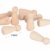 JNCH 20 STK Holzfiguren Mädchen Dekoration DIY Figuren Deko zum Basteln Holz Puppen Holzpuppen zum Bemalen Kegel Figurenkegel Holzkegel - 3