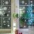 KATELUO 190 Schneeflocken Fensterbild,Fensterbilder Weihnachten, Schneeflocken Aufkleber Statisch Fensterbilder,für Weihnachts-Fenster Dekoration,Schaufenster, Vitrinen, Glasfronten - 2