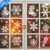 KATELUO 190 Schneeflocken Fensterbild,Fensterbilder Weihnachten, Schneeflocken Aufkleber Statisch Fensterbilder,für Weihnachts-Fenster Dekoration,Schaufenster, Vitrinen, Glasfronten - 1