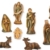 Krippenfigur, Krippenfiguren modern 11-teilgi, Holzoptik für 11cm Figuren - 1