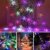 LED Lichterkette Schneeflocken - 6M 40 LED, HIBOER Weihnachten Usb Schneeflocke Lichterketten Warmweiß, Wasserdicht Beleuchtung Stimmungslichter für Garten Weihnachtsbaum Innen Außen - 3