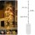 Micro LED Lichterkette mit Batterie Betrieb Auf 24 Stück 2 Meter 20er IP65 Wasserdicht Drahtlichterkette für Party, Garten, Weihnachten, Halloween, Hochzeit, Beleuchtung Deko - 3