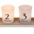 Out of the Blue 950091 - Holztablett Advent, mit 4 Teelichthaltern aus Glas, ca. 30 x 9 cm - 1