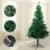 OZAVO Weihnachtsbaum künstlicher, Tannenbaum 120 cm, Christbaum in grün, inkl. Metallständer, schwer entflammbar - 2