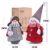 RANSENERS® Handgemachte Stehaufmännchen Schneemann Wichtel Santa Dolls süße Weihnachts Deko für Home Schaufenster Kinder Geburtstag Weihnachten Ostern - 4