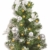 Riffelmacher Geschmückter Weihnachtsbaum beleuchtet 50cm 20258 - Silber - Weihnachtsbaum mit Lichterkette Schleifen Christbaumkugeln - 1