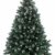 RS Trade HXT 15013 künstlicher Weihnachtsbaum 120 cm mit Schnee und Zapfen (Ø ca. 78 cm) ca. 500 Spitzen, schwer entflammbarer Tannenbaum mit Schnellaufbau Klappsystem, inkl. Christbaum Ständer - 1