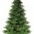 RS Trade HXT 19001 künstlicher Weihnachtsbaum 120 cm (Ø ca. 92 cm) mit 644 Spitzen und Schnellaufbau Klapp-Schirmsystem, schwer entflammbar, unechter Tannenbaum inkl. Metall Christbaum Ständer - 1