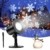 RUNACC Snowflake LED Projector Projektorlampe Außen Projektor Weihnachten Outdoor Snowflake Rotating Projector Snowflake Projektor Wasserdichte Weihnachten Licht Projektor für Outdoor und Innen Deko - 1