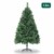 SALCAR Weihnachtsbaum künstlich 150cm mit 408 Spitzen, Tannenbaum künstlich Schnellaufbau inkl. Christbaum-Ständer, Weihnachtsdeko - grün 1,5m - 1