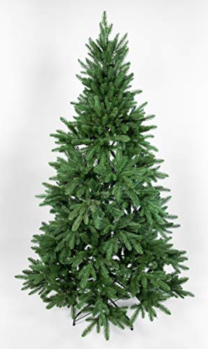 Seidenblumen Roß Nordmanntanne 180cm LS künstlicher Weihnachtsbaum Tannenbaum Kunststanne Kunststoff Spritzguss-Verfahren 100% PE - 3