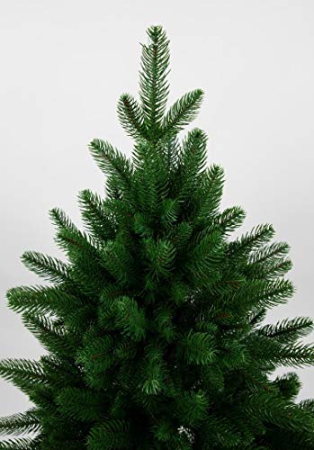 Seidenblumen Roß Nordmanntanne 180cm LS künstlicher Weihnachtsbaum Tannenbaum Kunststanne Kunststoff Spritzguss-Verfahren 100% PE - 4