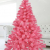 Spetebo Künstlicher Weihnachtsbaum 150cm in rosa – mit Metallständer - 
