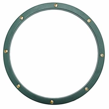 Star-Max Ring für Christbaumständer mit 8 0,5 Watt warmweissen LED, Adapter für den Innenbereich mit Timerfunktion 6/18 Std und Fernbedienung, grün - 3