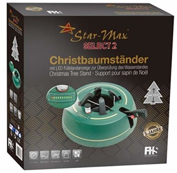 Star-Max Select 2 Christbaumständer, grün - 7