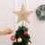 STOBOK Weihnachtsbaum Stern Topper Lichter 25cm Weihnachtsbaumspitze glitzernder baumkronen Lampe Ornament Party Dekoration - 2