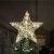 STOBOK Weihnachtsbaumspitze, Weihnachtsdekoration, Glitzer, LED-Beleuchtung, Stern (25 x 30 cm) für Party, Einkaufszentrum, Zuhause, Büro - 2