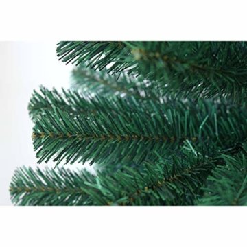 SVITA künstlicher Weihnachtsbaum Tannenbaum Deko Christbaum Kunstbaum PVC 150 cm - 2