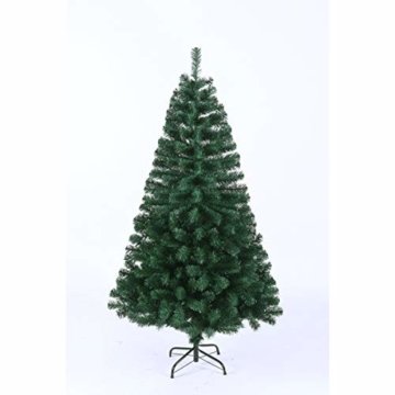 SVITA künstlicher Weihnachtsbaum Tannenbaum Deko Christbaum Kunstbaum PVC 150 cm - 1