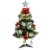 Tinksky Ausgehöhlter Weihnachtsbaum Top Schein Stern Glitzernder hängender Weihnachtsbaum Topper Dekoration Ornamente Wohnkultur (silbrig blau) - 4
