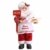 Traditionelle Weihnachtsmann-Figur mit Weihnachtsmann-Motiv, stehend, Weihnachtsdekoration, Weihnachtsmannpuppe für Zuhause, Rucksack, Büro (30 cm, rot) - 2