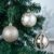Valery Madelyn Weihnachtskugeln 30 TLG. 6cm Christbaumkugeln Weihnachtsbaumschmuck Bruchsicher Plastik Weihnachten Deko mit Anhänger für Party Weihnachtsdeko Elegant Thema Weiß Gold - 4