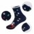 Vertvie 12 Paar Unisex Weihnachtssocken Christmas Socks Weihnachtsmotiv Weihnachten Festlicher Baumwolle Socken Mix Design für Damen und Herren (One Size, 12er Pack02) - 3