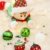 Victor's Workshop Weihnachtskugeln 24 TLG. 6cm Christbaumkugeln Weihnachtsbaumschmuck Bruchsicher Plastik Ornament mit Anhänger für Party Weihnachtsdeko Elfen Thema Rot Grün Weiß - 2