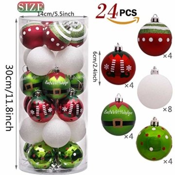 DISNEY Baumschmuck Weihnachtskugeln 4er oder 6er SETs AUSWAHL rot grün 