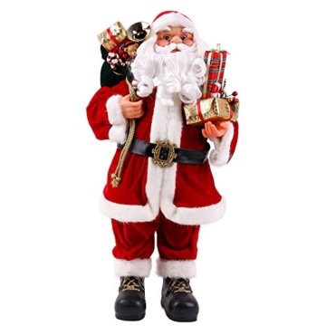 Weihnachtsmann Viggo 60 cm Höhe Dekofigur zu Weihnachten handgefertigt - 1