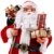 Weihnachtsmann Viggo 60 cm Höhe Dekofigur zu Weihnachten handgefertigt - 3