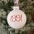 Weiße Weihnachtskugel aus Glas mit Namen in Roségold | Christbaumkugel | Weihnachtskugel Personalisiert | Weihnachtsgeschenk | Baumschmuck | 1. Weihnachten Baby | Sternenkinder - 4