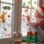 YILEEY Weihnachtsdeko Fenster Fensterbilder Schneeflocken Weihnachten 160, Fensterdeko Selbstklebend Christmas Decorations Fensterbild, PVC Aufkleber Deko für Türen Schaufenster Vitrinen Glasfronten - 4