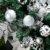 YILEEY Weihnachtskugeln Weihnachtsdeko Set Weiß und Silber 108 STK in 15 Farben, Kunststoff Weihnachtsbaumkugeln Box mit Aufhänger Christbaumkugeln Plastik Bruchsicher, Weihnachtsbaumschmuck, MEHRWEG - 2