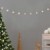 Anyingkai 10 kleine Lämpchen Led Lichtervorhang,Außenlichterkette Dekoration, Lichtervorhang,Led Lichtervorhang für Fenster,Led warmweiß Lichterkette Innen Weihnachten,Led Deko Weihnachten - 2
